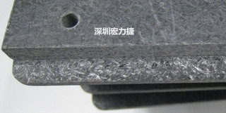 可加工性的合成石，可以用CNC洗出想要的形狀與機(jī)構(gòu)，可以媲美鋁合金