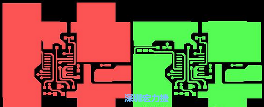此操作可使文件中大部分的焊盤輸出后仍為焊盤，不會成為線性焊盤，并且不會產(chǎn)生像下圖一樣的短路情況