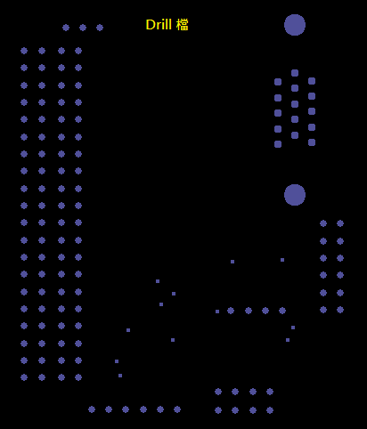 產(chǎn)生Drill File及 Map File 的Gerber 檔案，此會產(chǎn)生描述此PCB所用到的鉆孔的孔徑尺寸及鉆孔的座標(biāo)資訊。